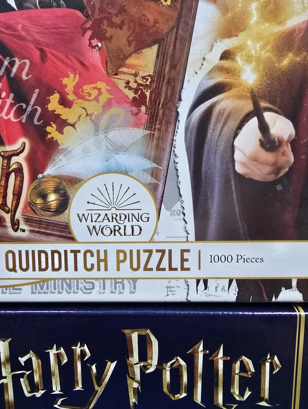 Harry Potter 2pc Craft Bundle Hogwarts Express Painting Quidditch 1000pc Puzzle